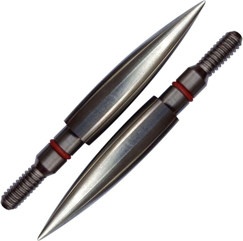 Wdfhudj Stainless Steel Archery Field Points,9/32″ 19/64″ 5/16″ 11/32″ Diameter 100/125/150/175/200/250/300 Grains,Screw in Archery Field Tips(1 Dozen 12PCS) - Image 3